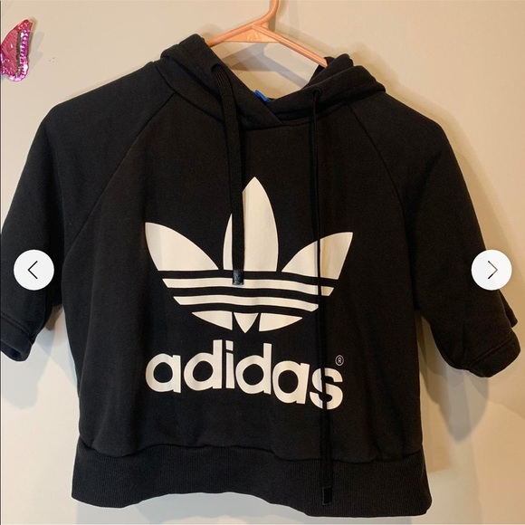 Adidas crop hoodie - Picture 1 of 7
